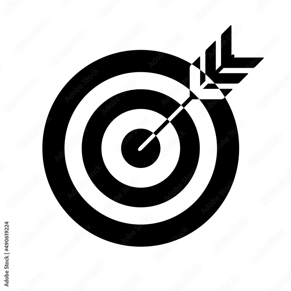 Target Flat Concept Icon Illustration. Target Icon Image. Target Icon Sign. Target Flat Concept Icon Illustration. Target Icon Image. Target Icon Sign.