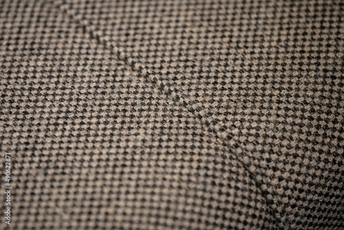 Gray Rough Fabric Texture, Pattern
