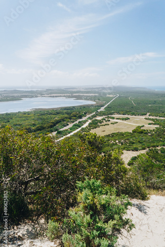 The view at MT Thisby lookout, Kangaroo Island, South Australia photo