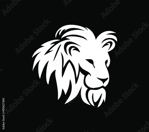 Lion Head Logo Vector Sign