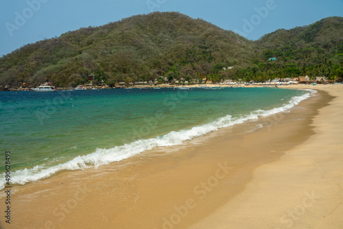 Yelapa is a tropical paradise  only accessible by boat  located 45 minutes south of Puerto Vallarta. Yelapa is an exotic small fisherman   s village. 