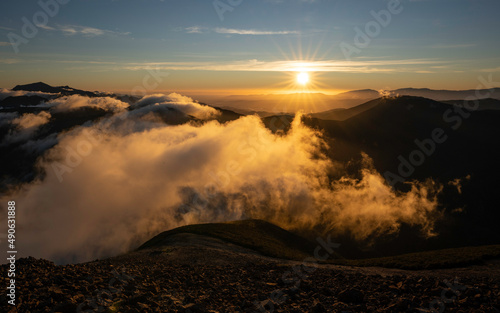 Sunrise Landscape in New Zealand