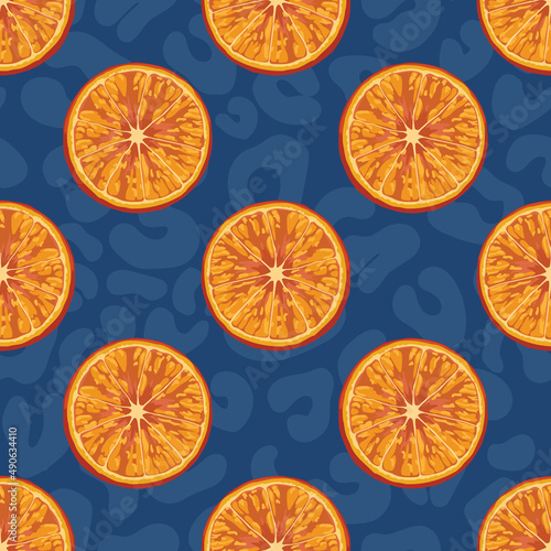fruits drawing seamless background pattern
