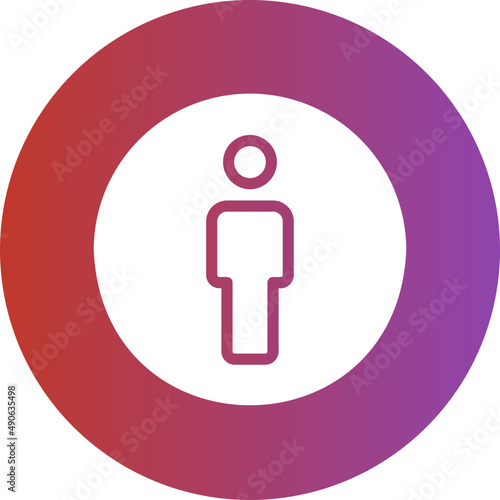 circle gradient icon