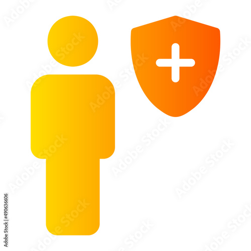 shield gradient icon