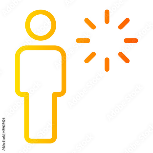 loading gradient icon