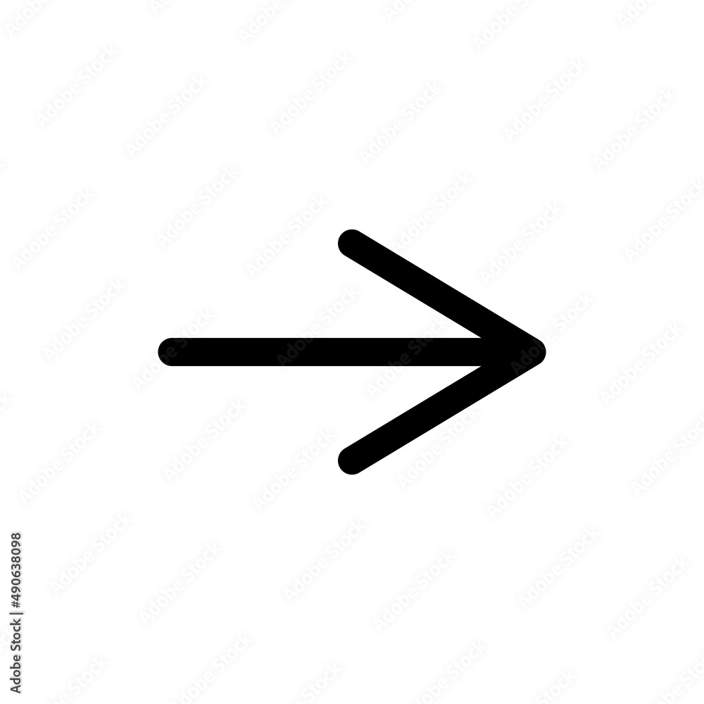 Arrow Style Icon Vector Illustration Arrow Style Icon Vector Illustration