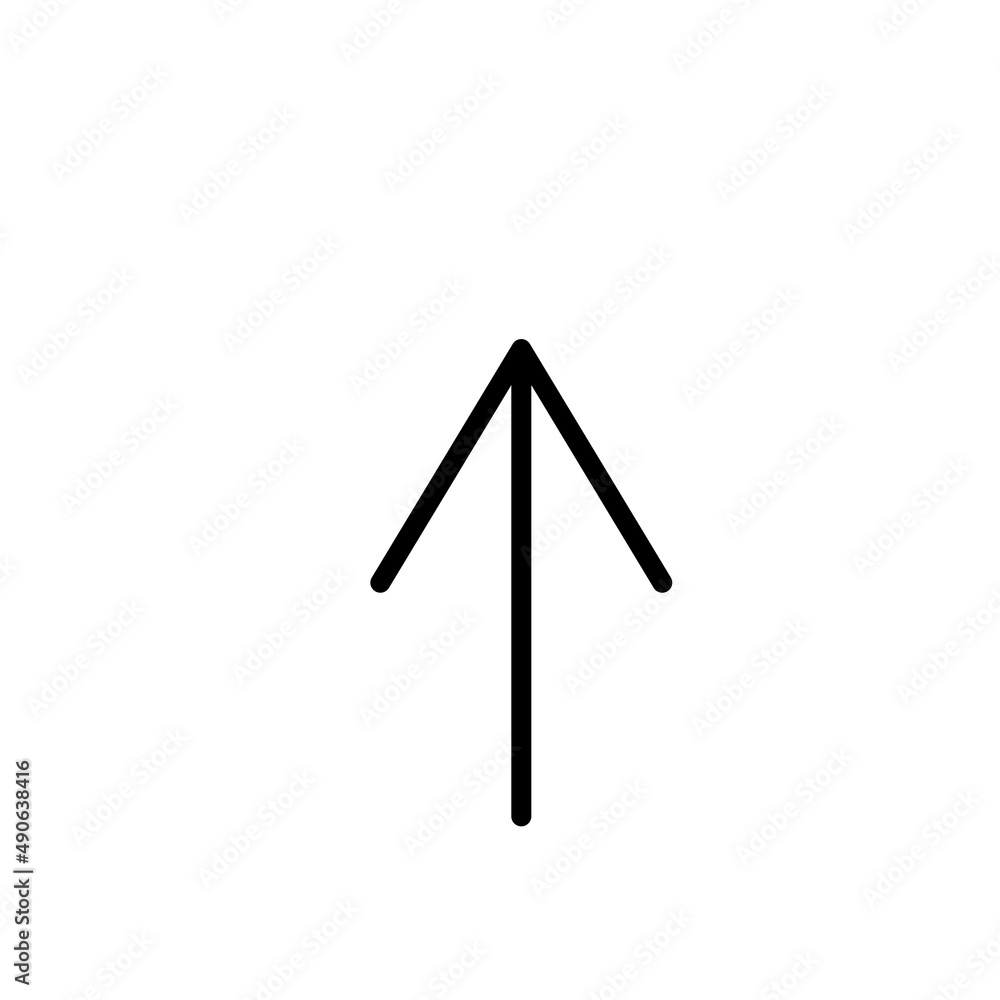 Arrow Style Icon Vector Illustration Arrow Style Icon Vector Illustration