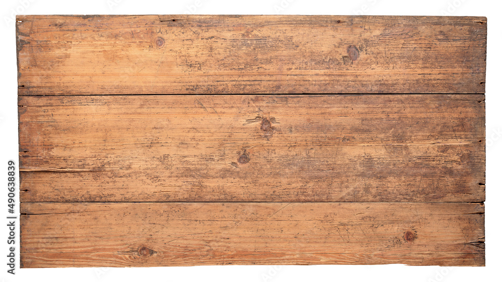wooden rustic table texture, old boards isolated on white wooden rustic table texture, old boards isolated on white