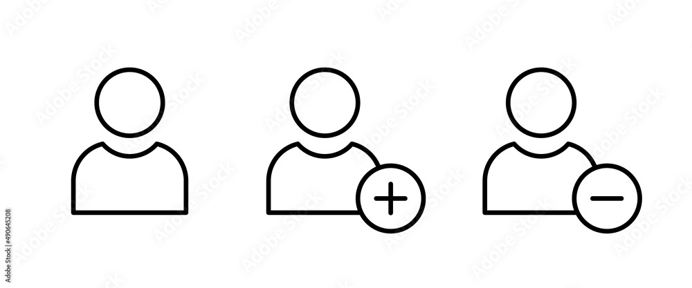 man, avatar, icon user profile Login vector, sign, symbol, logo, illustration, editable stroke, flat design style isolated on white
