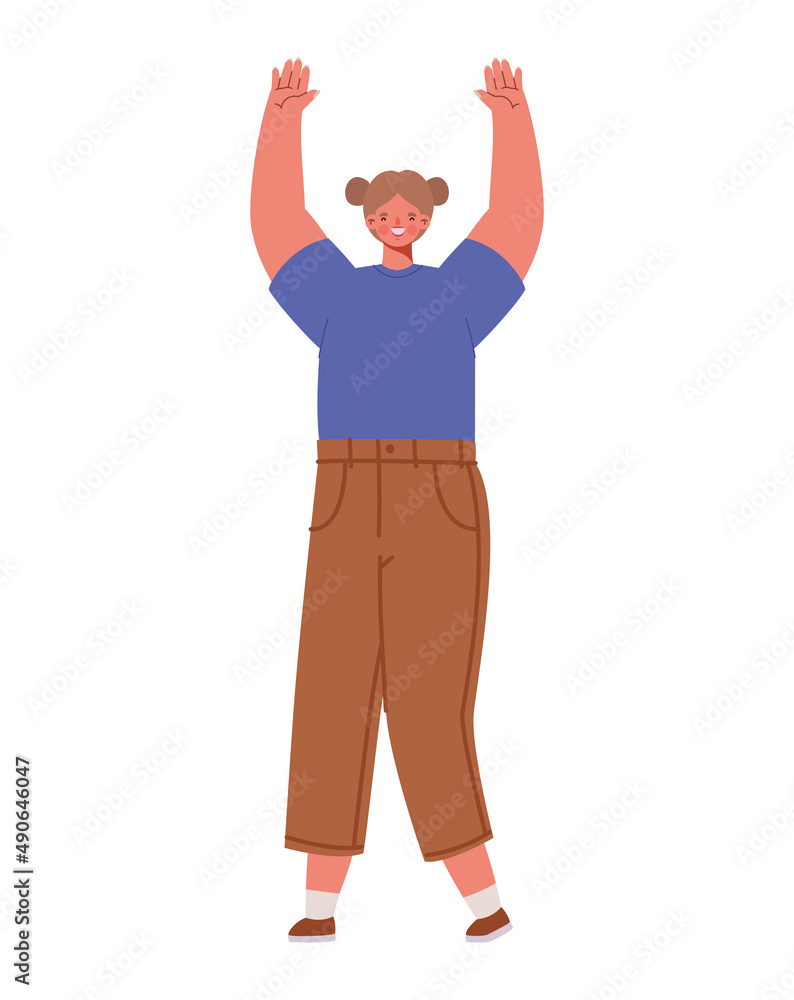 smiling woman design smiling woman design