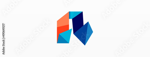Creative geometric wallpaper. Abstract ribbon style line composition. Techno business template for wallpaper, banner, background or landing Free Download Creative geometric wallpaper. Abstract ribbon style line composition. Techno business template for wallpaper, banner, background or landing - GFXLoad