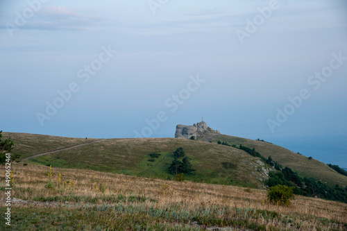 view of the castle of san marino