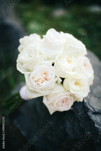 Wedding beautiful bouquet. © Aleksandr