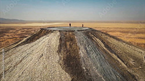 The Hingol mud volcanoes (Urdu: ہنگول مٹی کے آتش فشاں) are located in Lasbela District, Balochistan, Pakistan at a distance of around 100 km from Uthal, which is the headquarter of District Lasbela.