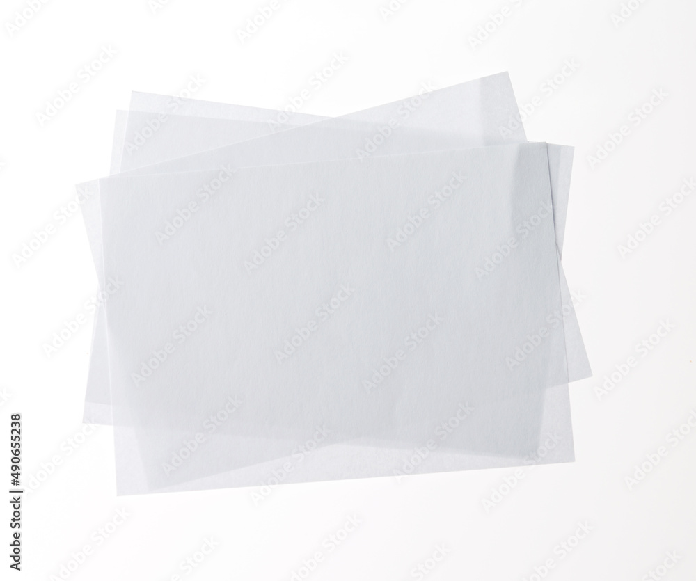 Stack of white papers on white background Stack of white papers on white background