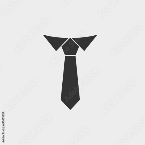 Free Download Necktie vector icon illustration sign - GFXLoad