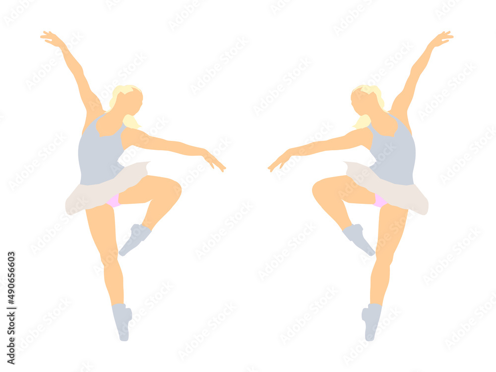 beautiful, naked girl, athlete, dancing without a dress, dance, without a skirt, illustration, woman, figure, slender girl, naked, nudity, person, female character, ballet, ballerina, ballerinas