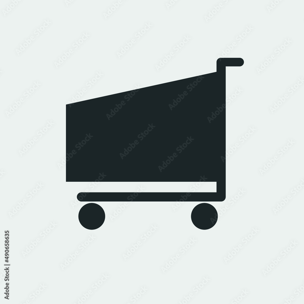 Shop vector icon illustration sign Shop vector icon illustration sign