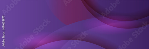 Modern abstract dark purple blue orange banner background. Vector abstract graphic design banner pattern background template.
