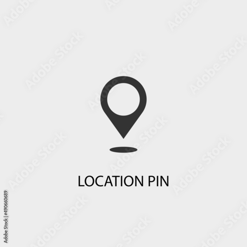 Free Download Location vector icon illustration sign - GFXLoad