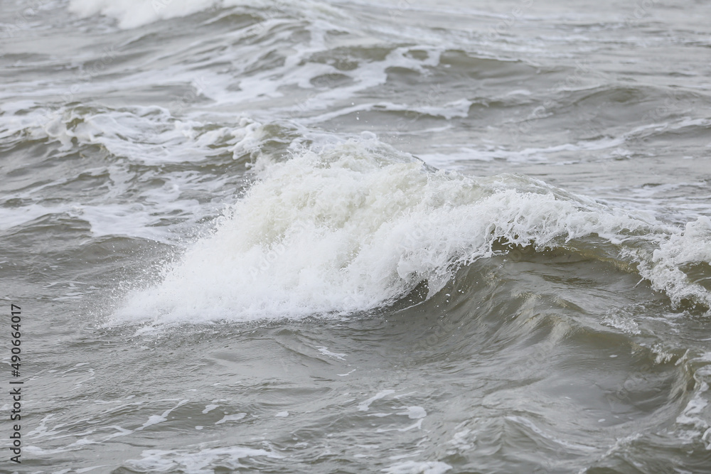 close up baltic sea water vawes texture details near baltic shore. close up baltic sea water vawes texture details near baltic shore.