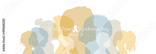 World Down Syndrome Day banner.