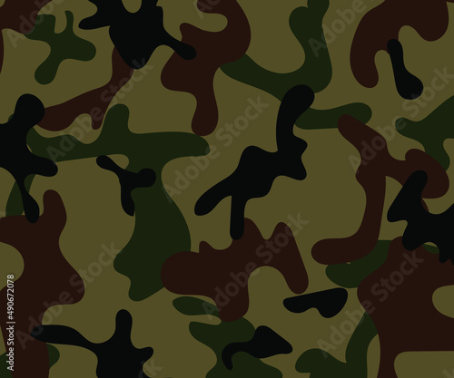 Camouflage for the military. Pattern for hunter or military. Khaki