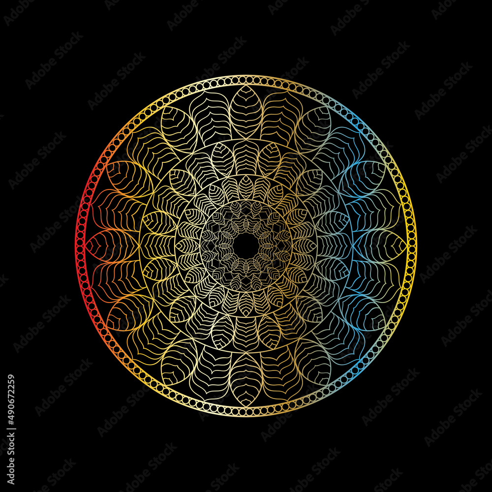 mandala vector template image mandala vector template image