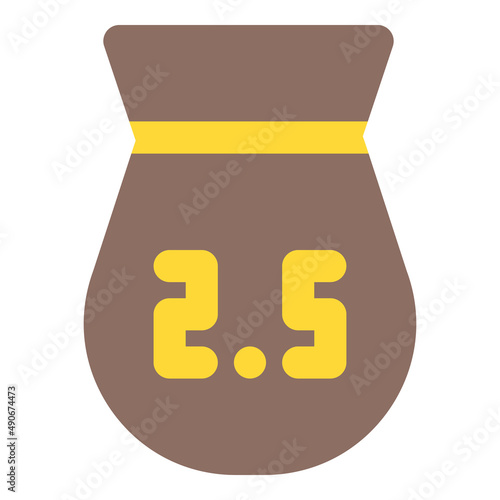 zakat icon illustration with flat style