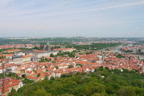 Panoramic photo of Prague, Czech Republic