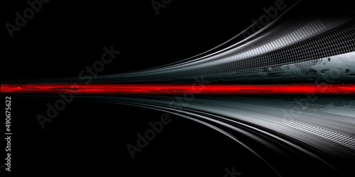 Gray and red speed abstract technology background