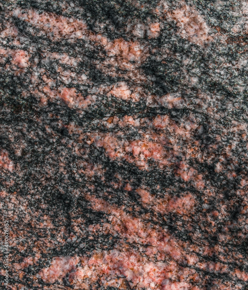 Granite texture background in gray and pink colors. Granite texture background in gray and pink colors.