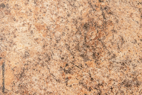 Yellow granite textured background. Granite texture.