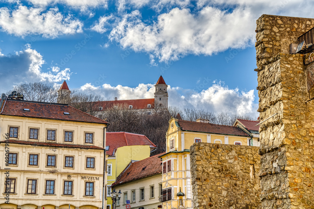 Bratislava Landmarks, Slovakia, HDR Image