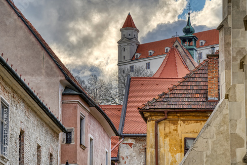 Bratislava Landmarks, Slovakia, HDR Image