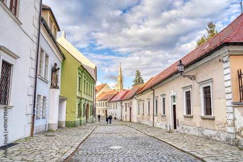 Fototapeta Naklejka Na Ścianę i Meble -  Bratislava Landmarks, Slovakia, HDR Image