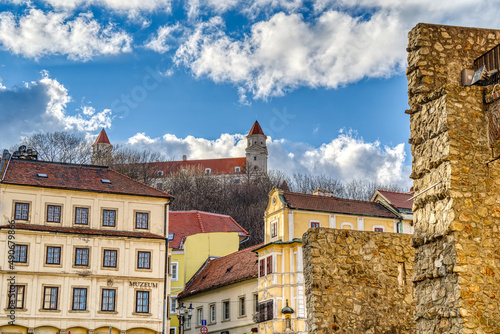 Bratislava Landmarks, Slovakia, HDR Image
