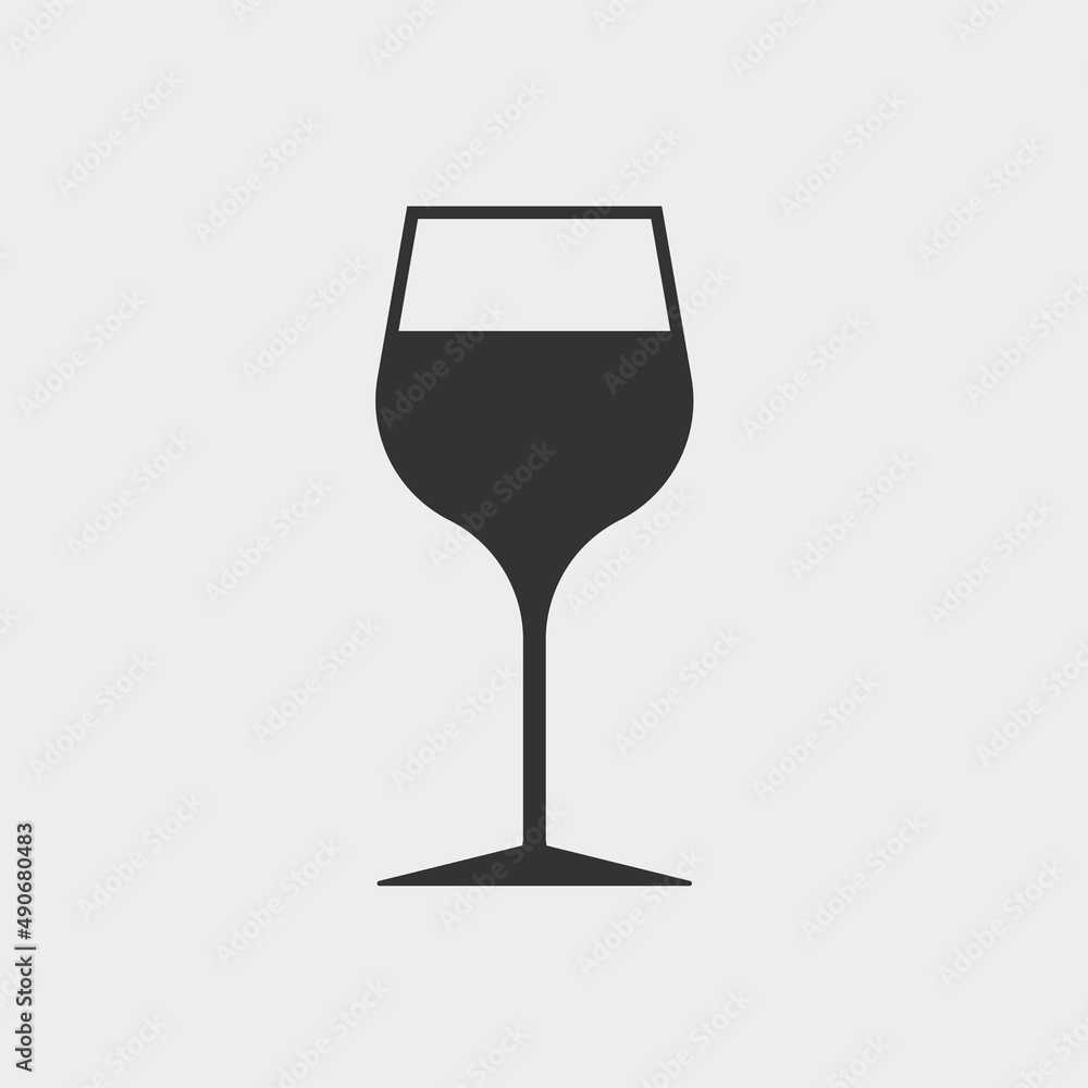 Alcohol vector icon illustration sign Alcohol vector icon illustration sign