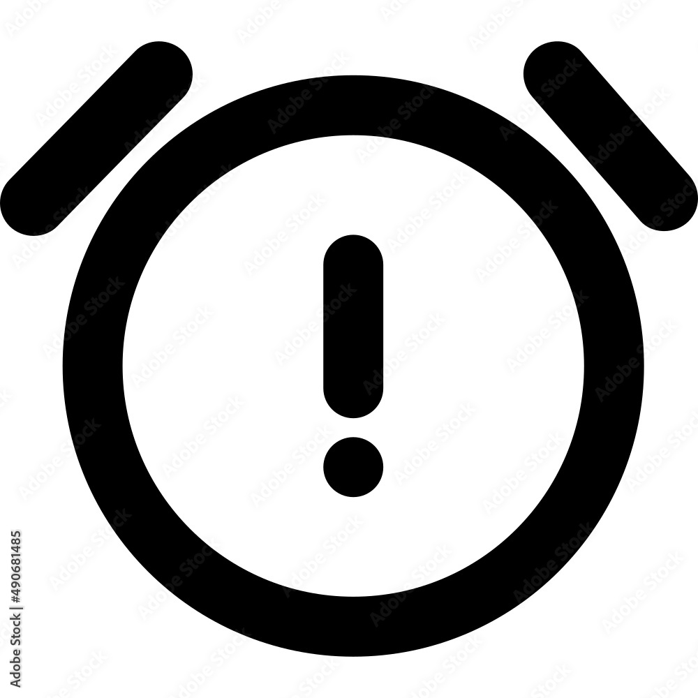 alarm clock snooze icon vector alarm clock snooze icon vector