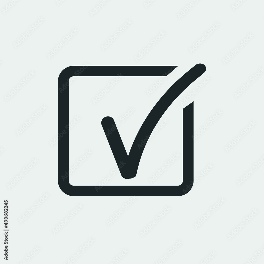 Approved vector icon illustration sign Approved vector icon illustration sign