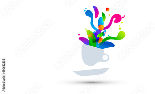 tazza, tazzina, caffè, bevanda, inizio di giornata positivo