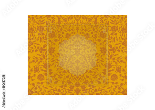 Ganesha, wedding card, royal Rajasthan, India	