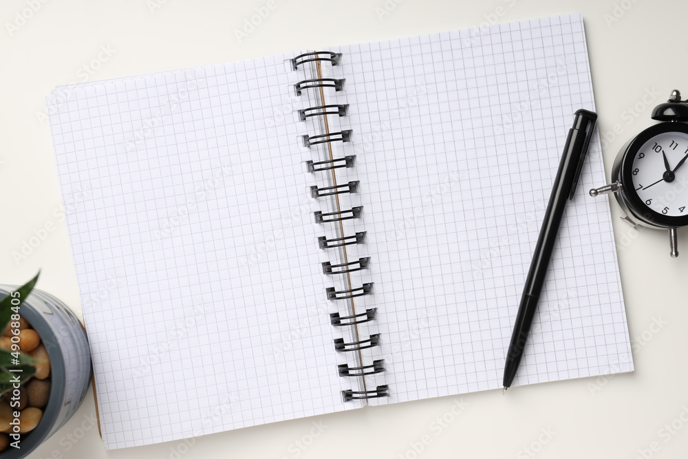 Concept of accessories for office or study, space for text Concept of accessories for office or study, space for text