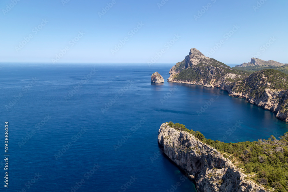 The northernmost point (Cap Formentor) on the island of Mallorca The northernmost point (Cap Formentor) on the island of Mallorca