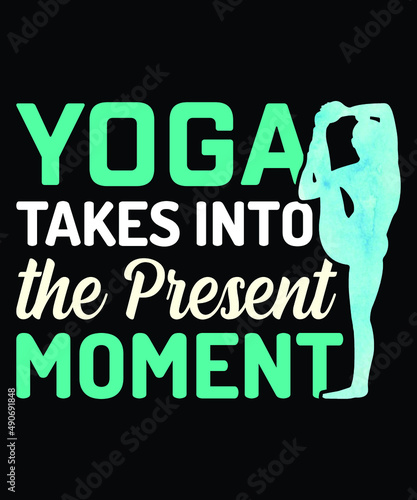 YOGA TAKE INTO THE PRESENT photo