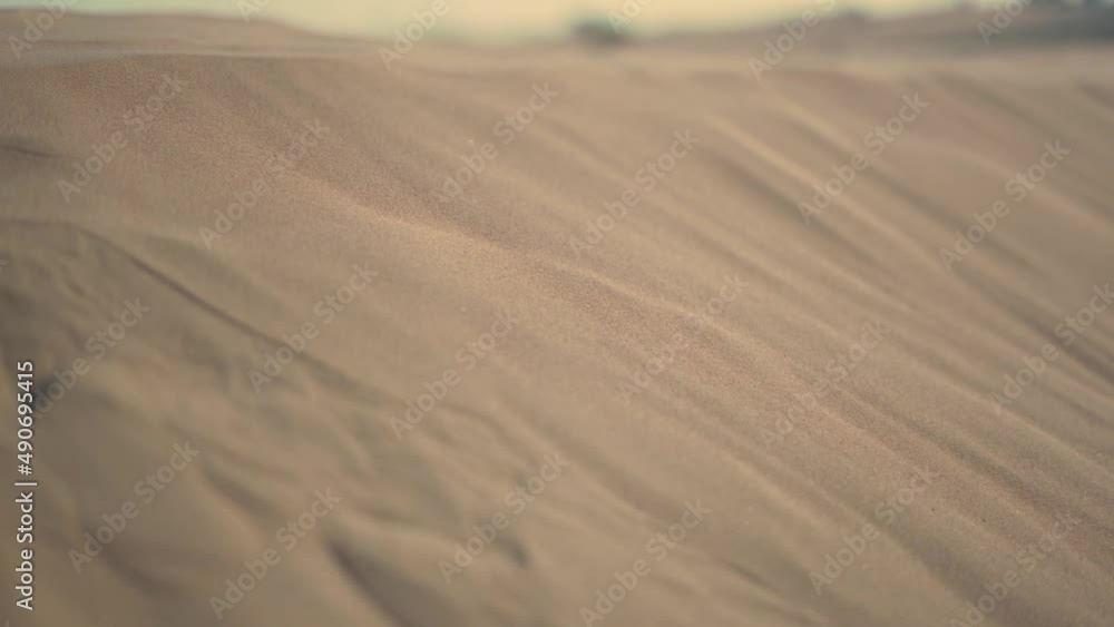 a slow motion clip for a desert sand a slow motion clip for a desert sand