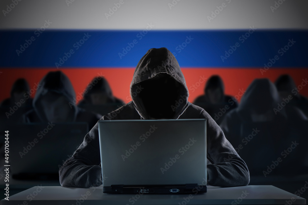 Φωτογραφία Many russian hackers in troll farm