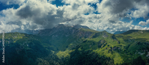 Oshten mount in Caucasus Mountains