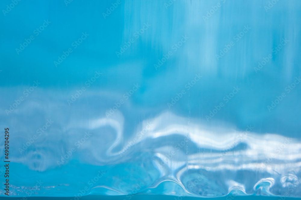 Blue ice abstract textured background Blue ice abstract textured background